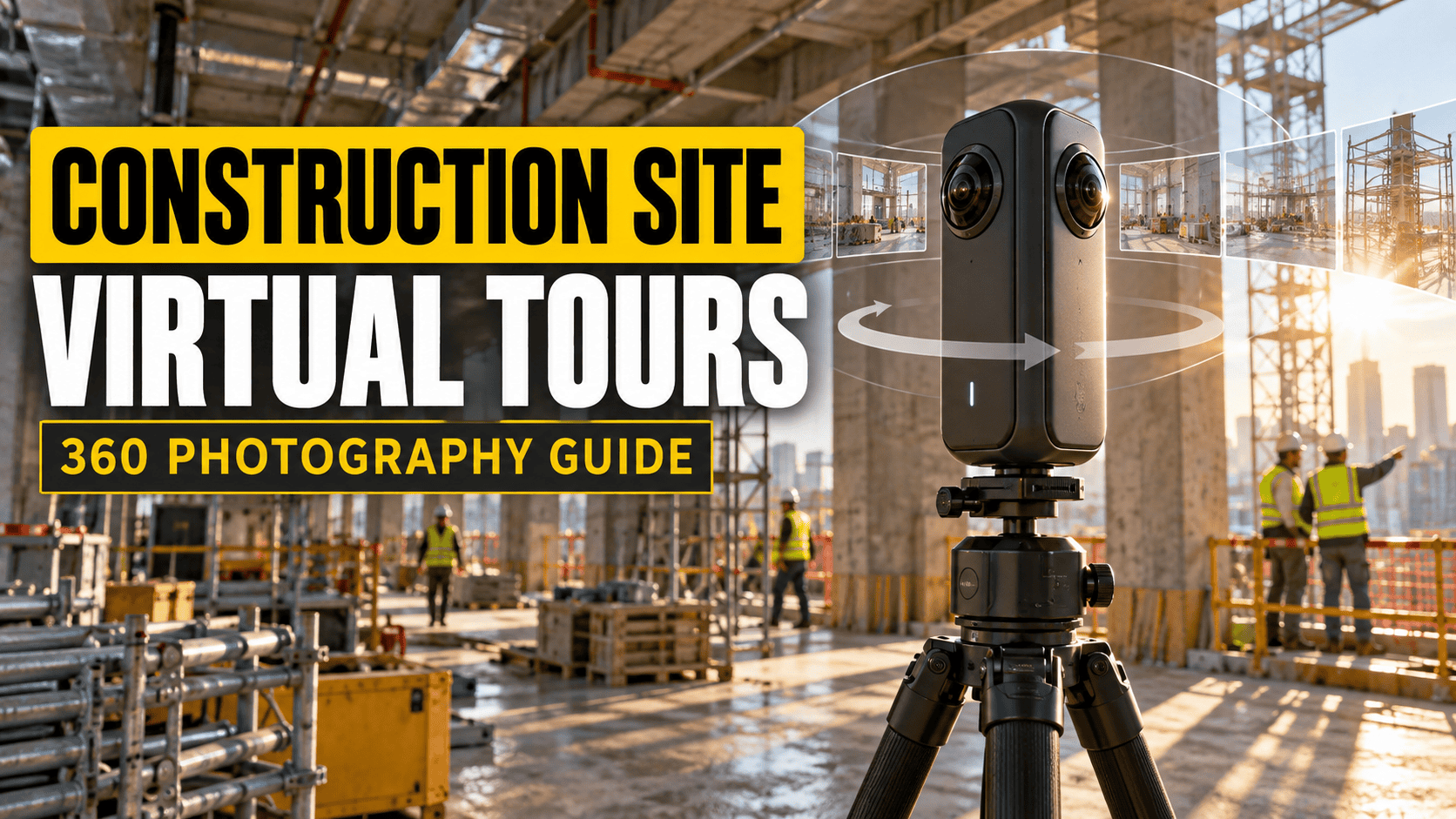 Construction Site Virtual Tours: A Practical 360 Photography Guide