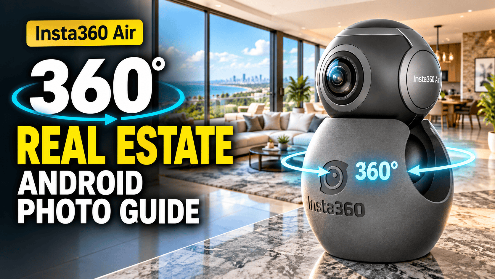 Insta360 Air for Real Estate: Android & 360 Photo Guide