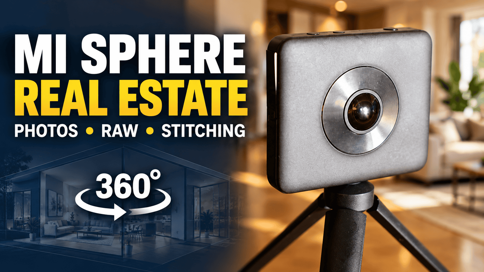 Xiaomi Mi Sphere for Real Estate: Photos, RAW & Stitching