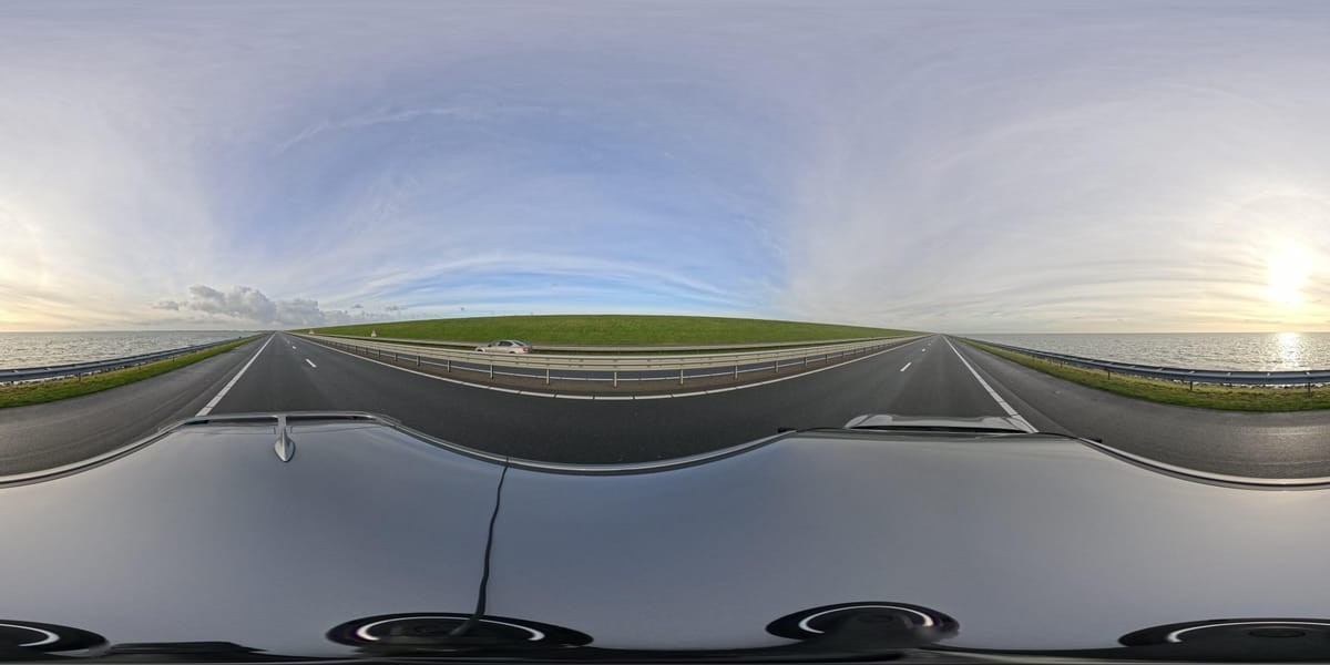 Outdoor spherical panorama identified as captured with a GoPro MAX2