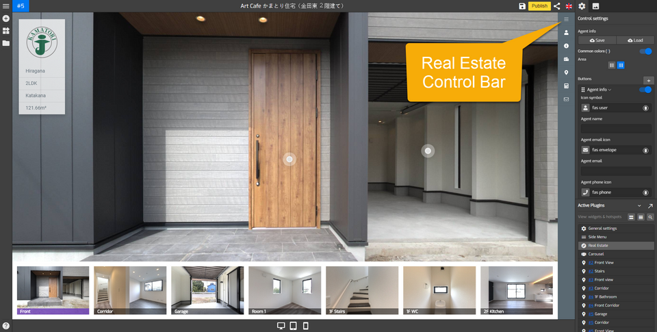 Overlay – Real Estate Control Bar