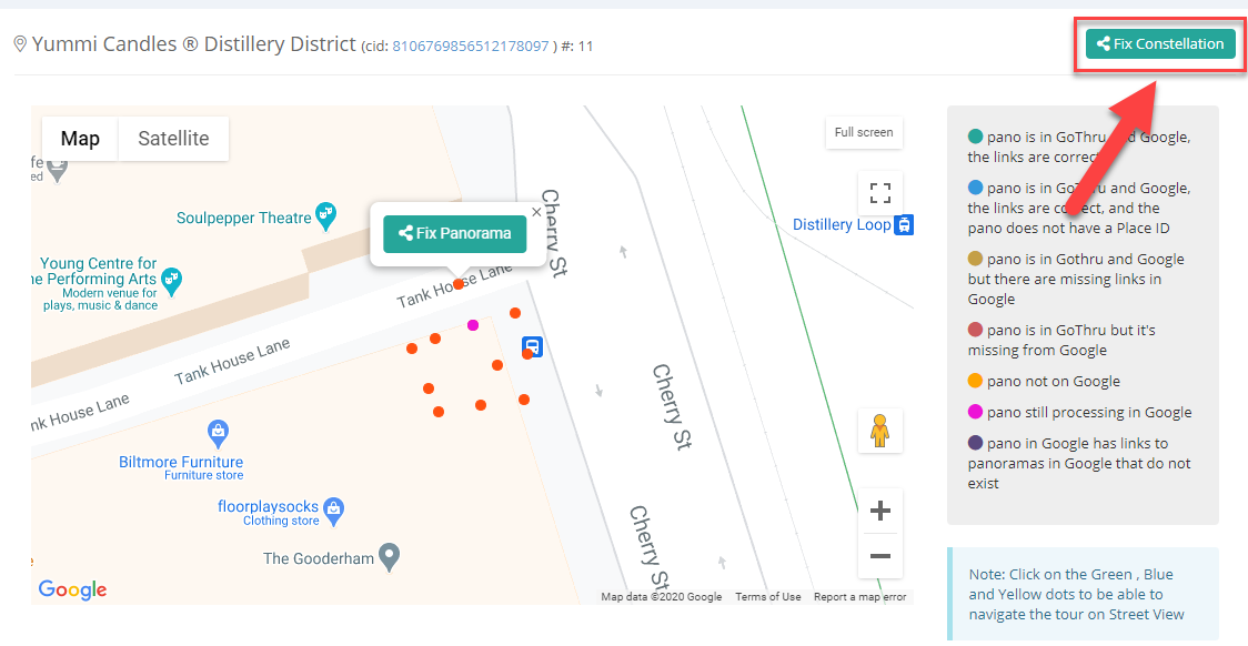 How to Fix a Street View Constellation with GoThru