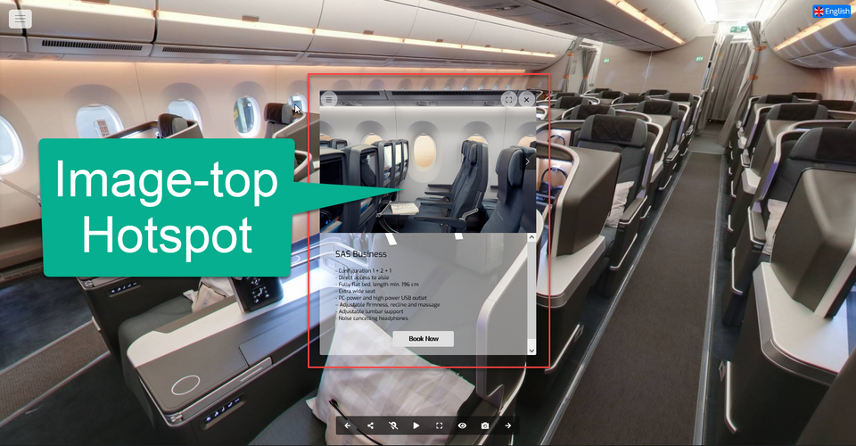 How to create an image-top hotspot for your virtual tour