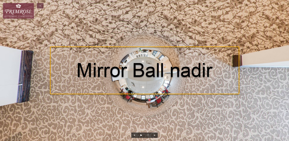 How to add a Mirror Ball nadir