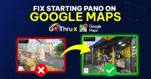 How to Change the First Photo / Starting View on a Google Virtual Tour