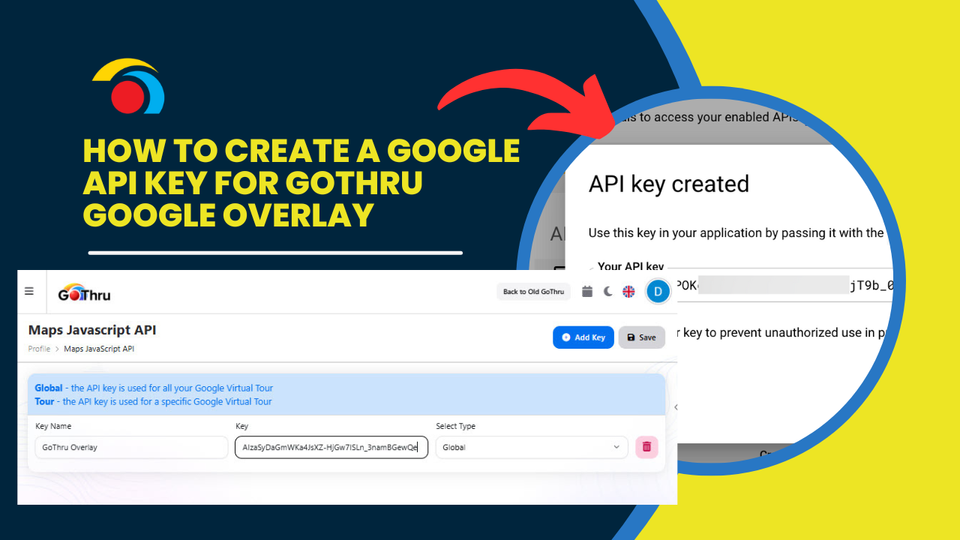 How to create a Google API key for GoThru Google Overlay