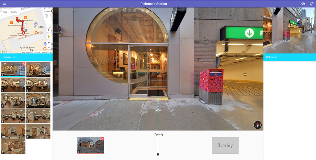 GoThru Street View Editor with Forge.js